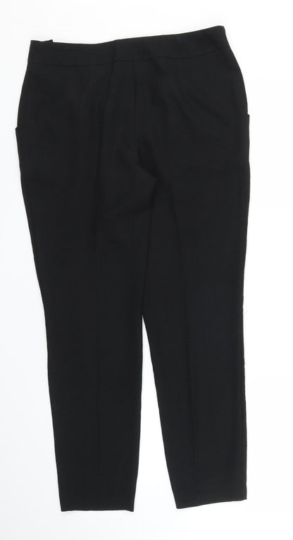 George Womens Black   Carrot Trousers Size 10 L25 in
