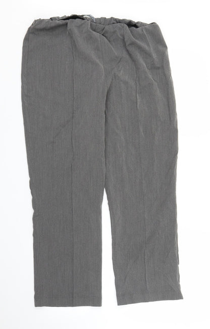 Bonmarché Womens Grey   Trousers  Size 16 L24 in