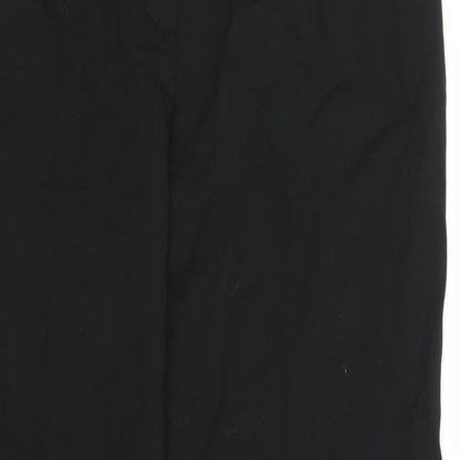 Womens UK Size 16 Club Class Regular Fit  Black Trousers