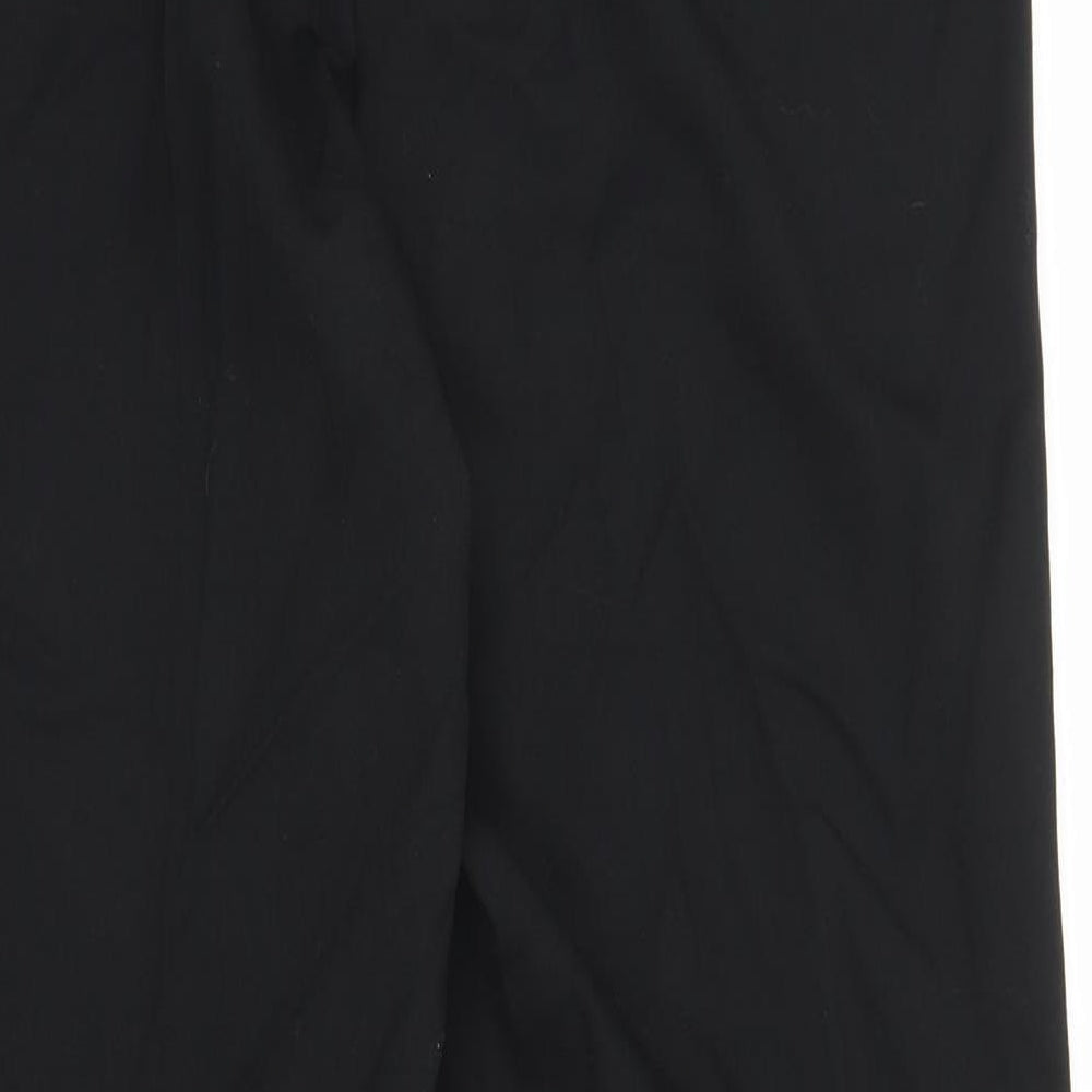 Womens UK Size 16 Club Class Regular Fit  Black Trousers