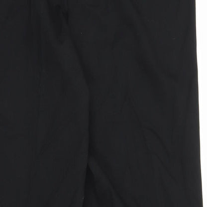 Womens UK Size 16 Club Class Regular Fit  Black Trousers