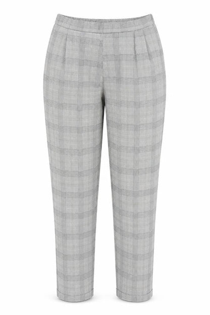 Womens UK Size S Pull&Bear Regular Fit Capri Grey Trousers