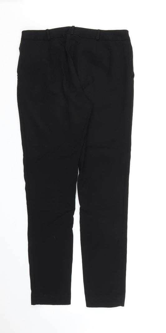 New Look Womens Black   Carrot Trousers Size 10 L27 in