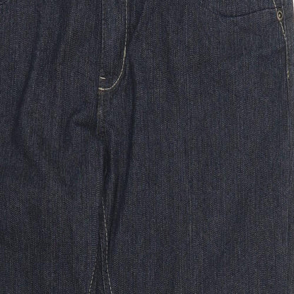 Womens UK Size 34 in Preworn Regular Fit Straight Blue Jeans