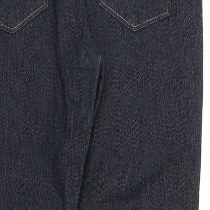 Womens UK Size 34 in Preworn Regular Fit Straight Blue Jeans