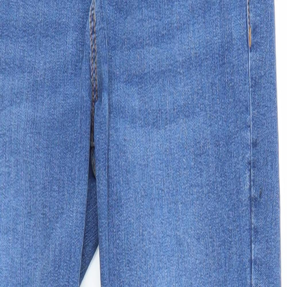 Zara Womens Blue  Denim Skinny Jeans Size 24 in L26 in