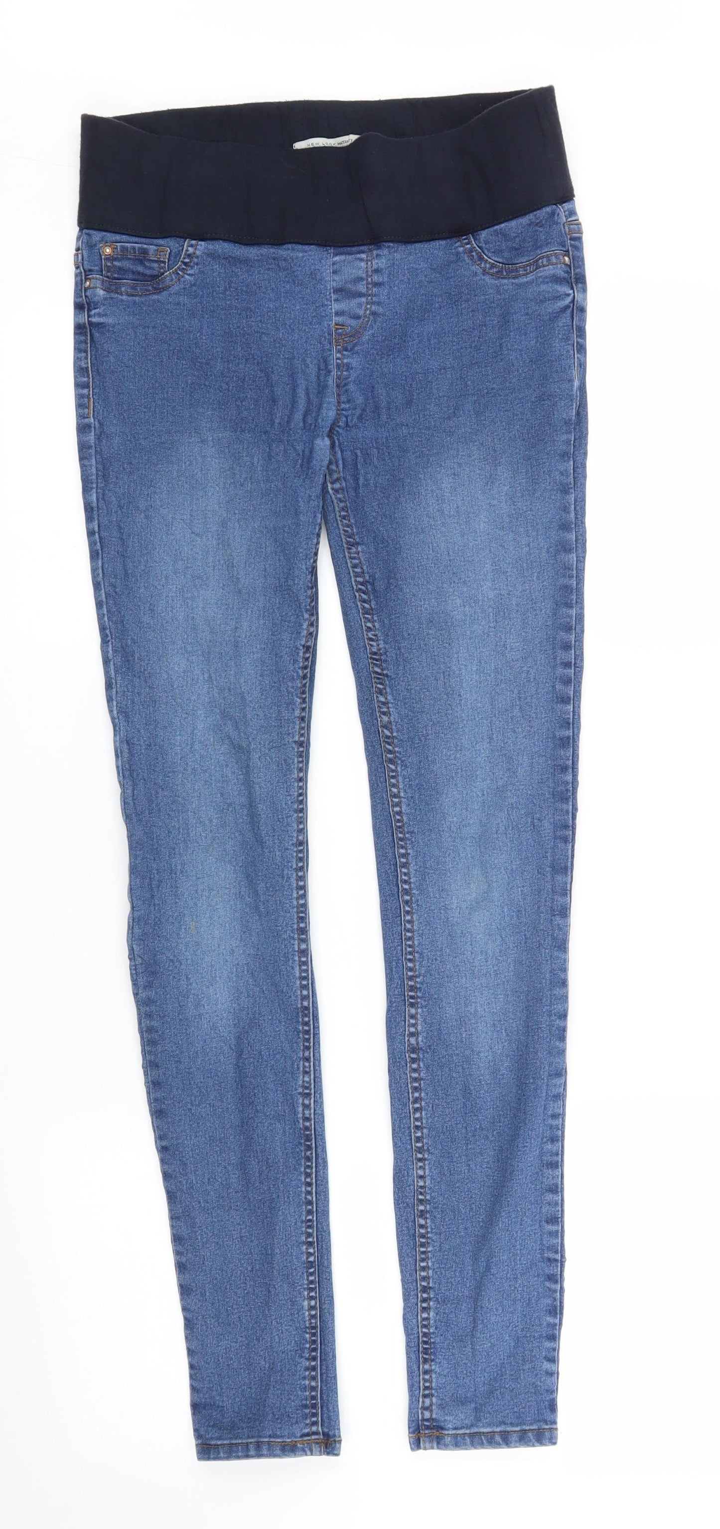 New Look Womens Blue  Denim Skinny Jeans Size 8 L27 in