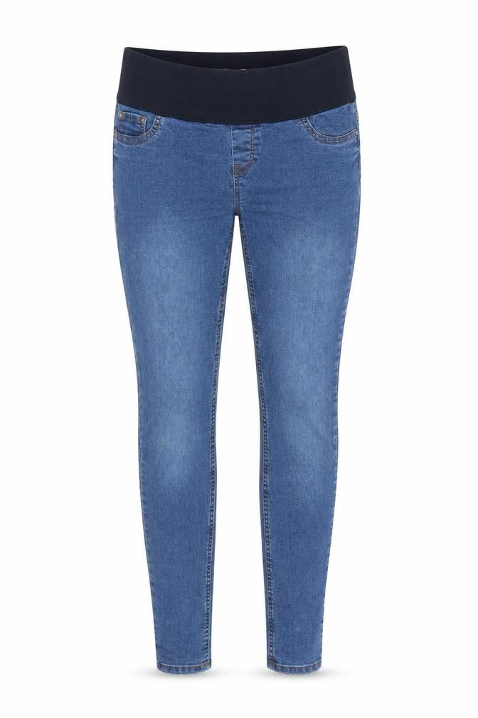 Womens UK Size 8 New Look Regular Fit Skinny Blue Jeans