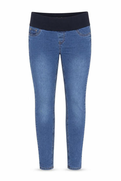 Womens UK Size 8 New Look Regular Fit Skinny Blue Jeans