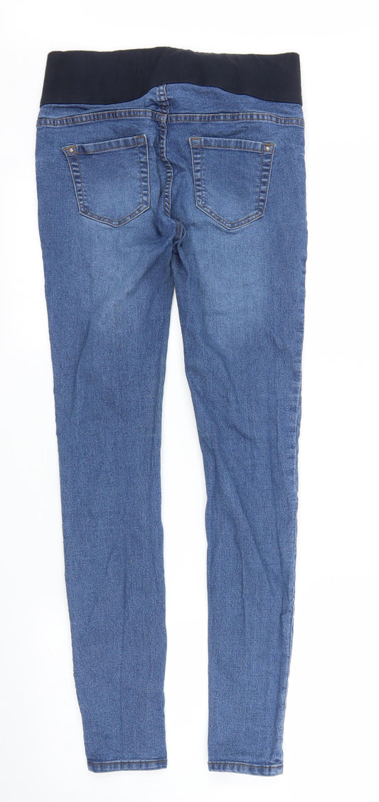 New Look Womens Blue  Denim Skinny Jeans Size 8 L27 in