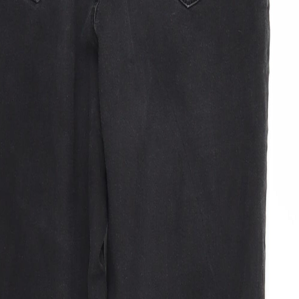 Primark Womens Black  Denim Skinny Jeans Size 10 L24 in