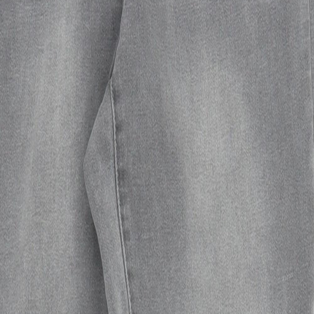 Ally Womens Grey  Rayon Skinny Jeans Size 10 L28 in