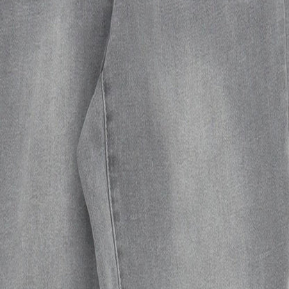 Ally Womens Grey  Rayon Skinny Jeans Size 10 L28 in