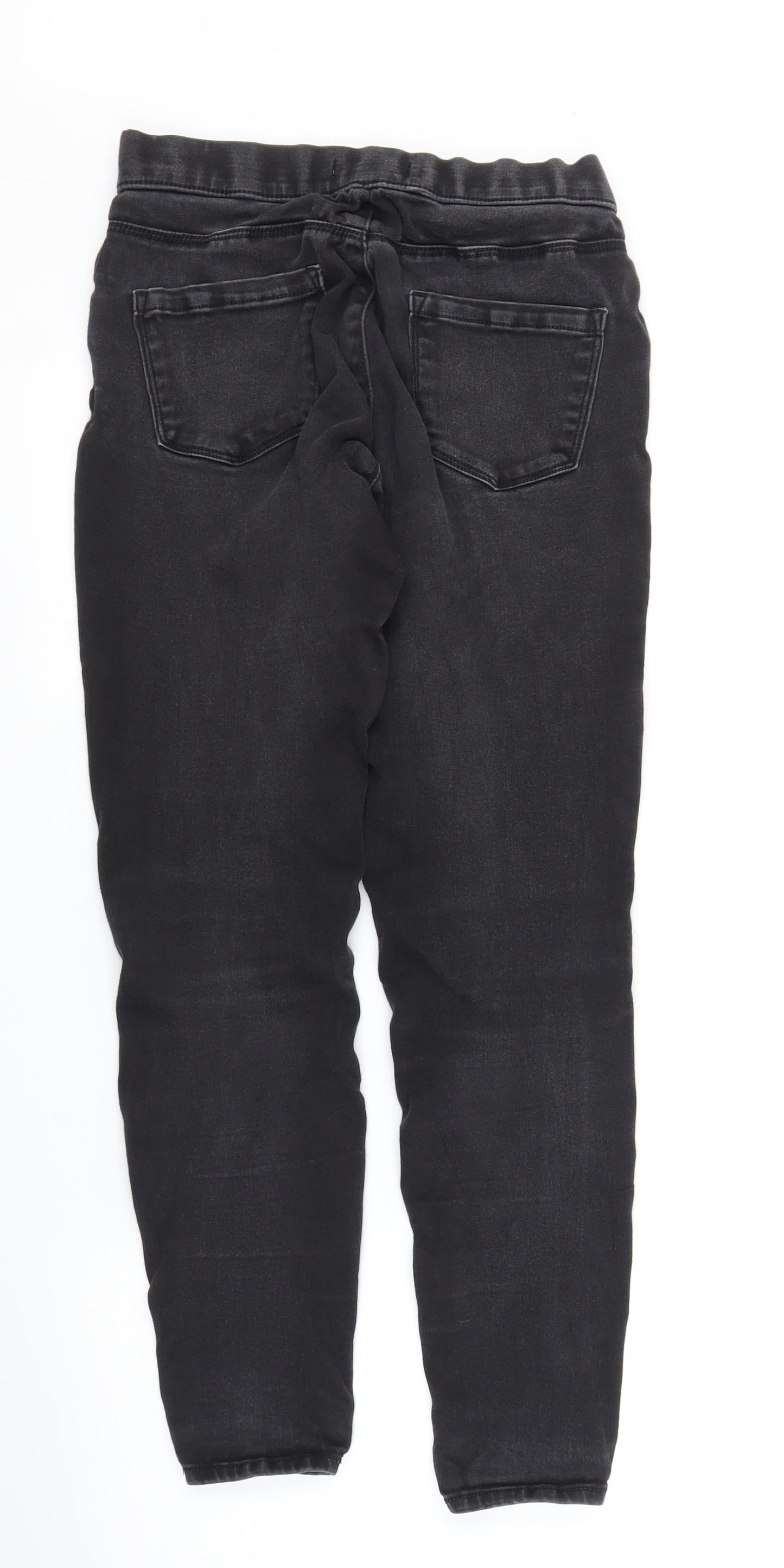 George Womens Black  Denim Jegging Jeans Size 10 L25 in