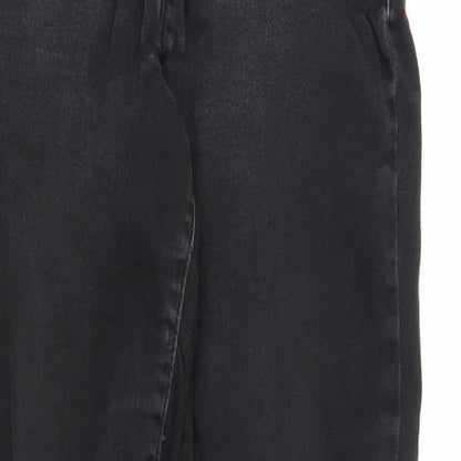 George Womens Black  Denim Jegging Jeans Size 10 L25 in