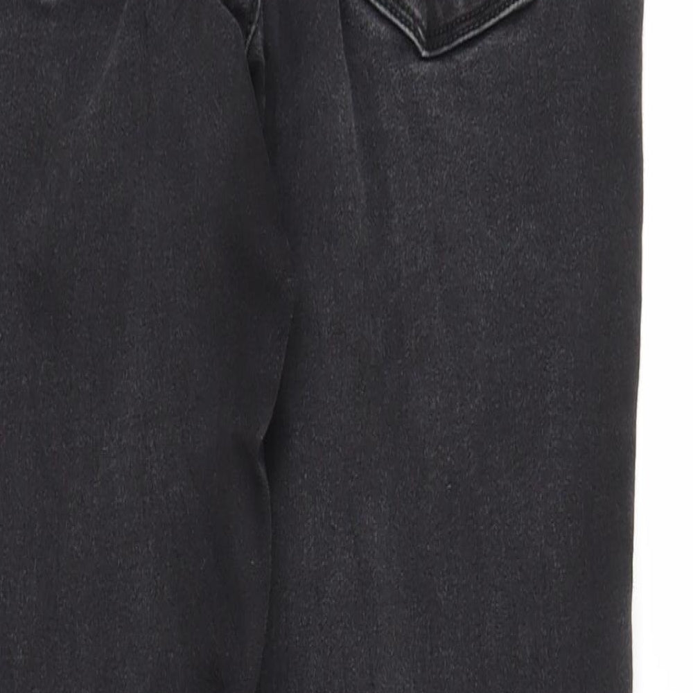 George Womens Black  Denim Jegging Jeans Size 10 L25 in