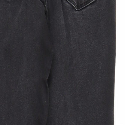 George Womens Black  Denim Jegging Jeans Size 10 L25 in