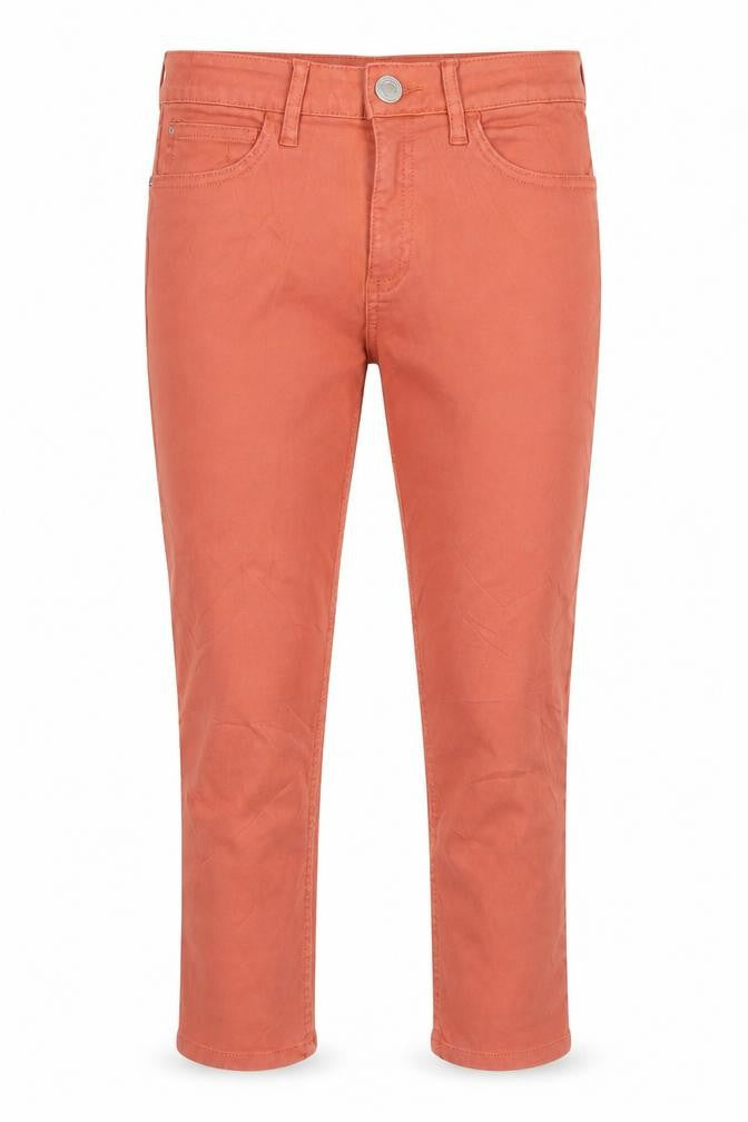 Womens Orange  Denim Cropped Jeans Size 8 L20 in