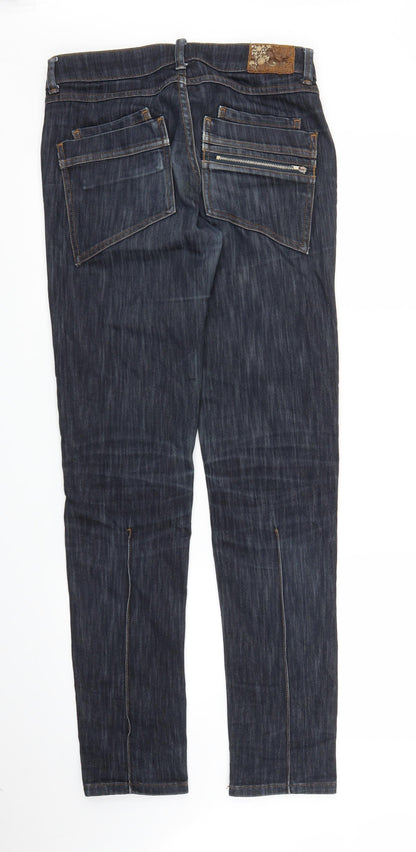 Here & There Womens Blue  Denim Skinny Jeans Size 28 in L31 in