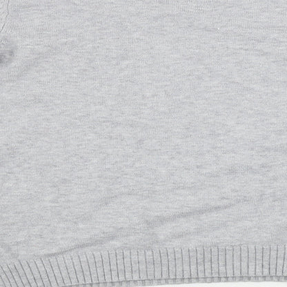 Womens UK Size S villa Grey Pullover Jumper