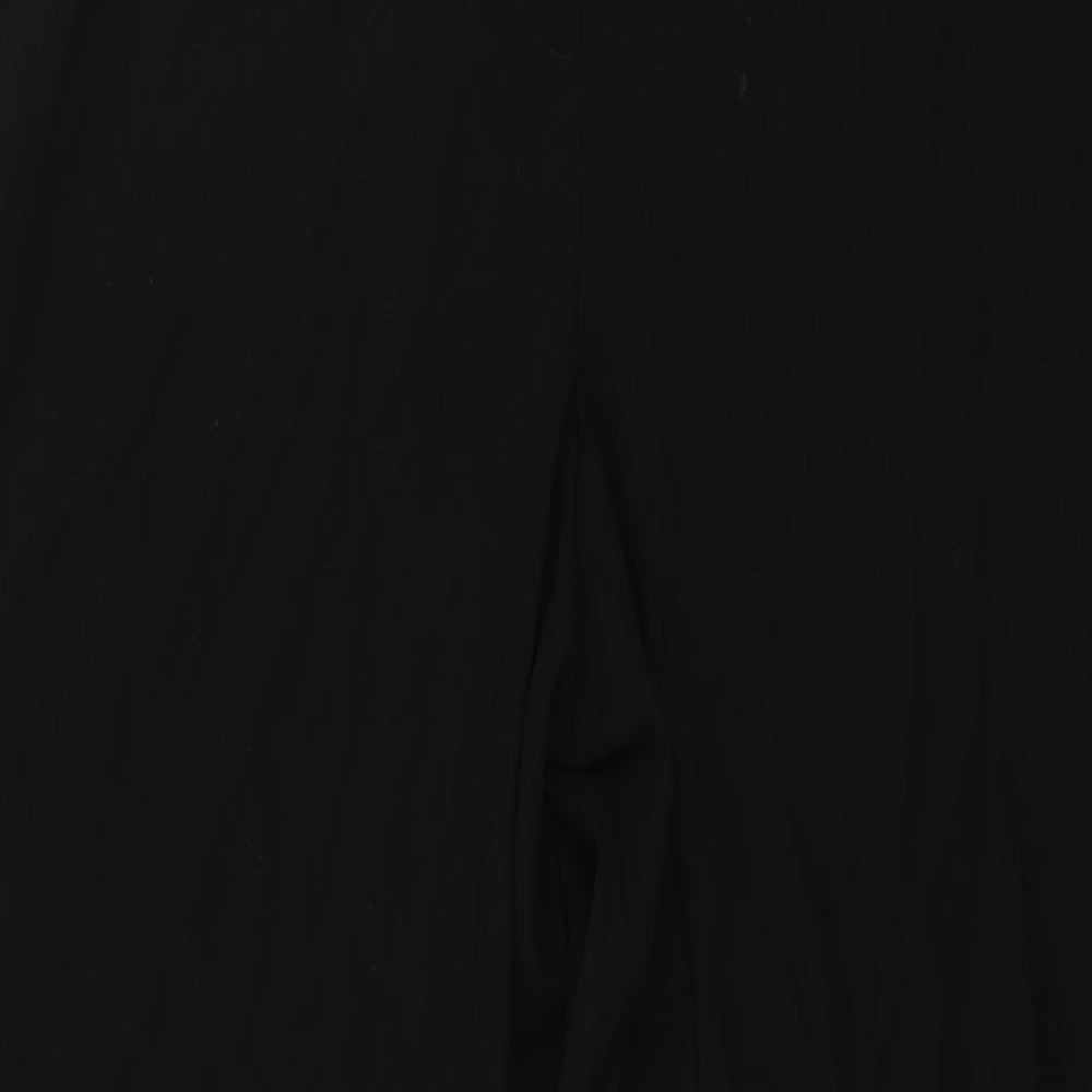 Womens UK Size 12 NEXT Regular Fit  Black Trousers