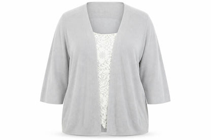 Womens UK Size 18 Marks and Spencer Grey Cardigan Jumper