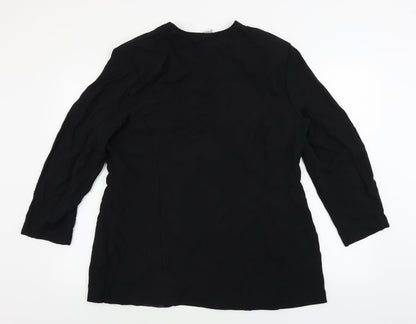 Womens UK Size 18 Richards Regular Black Blazer