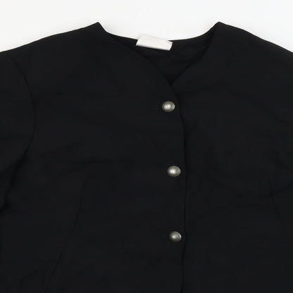 Womens UK Size 18 Richards Regular Black Blazer