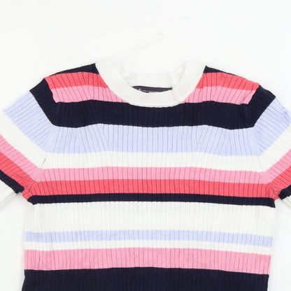Womens UK Size 10 Marks and Spencer White Pullover Jumper