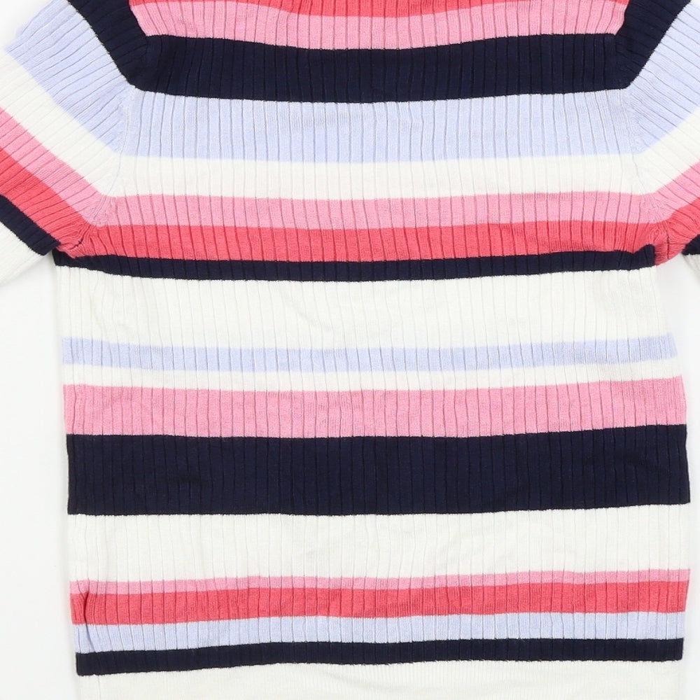 Womens UK Size 10 Marks and Spencer White Pullover Jumper