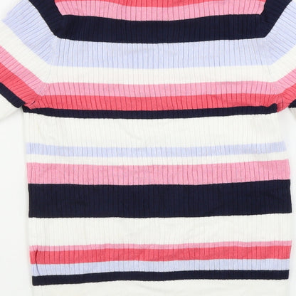 Womens UK Size 10 Marks and Spencer White Pullover Jumper