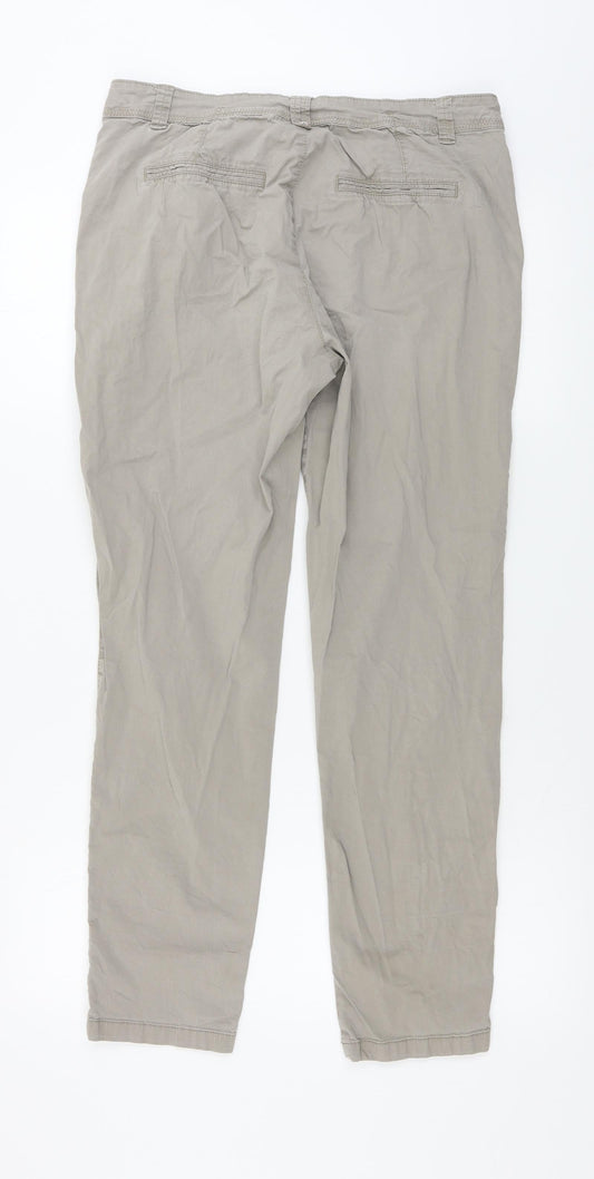 Yessica  Womens Grey   Trousers  Size 32 in L27 in