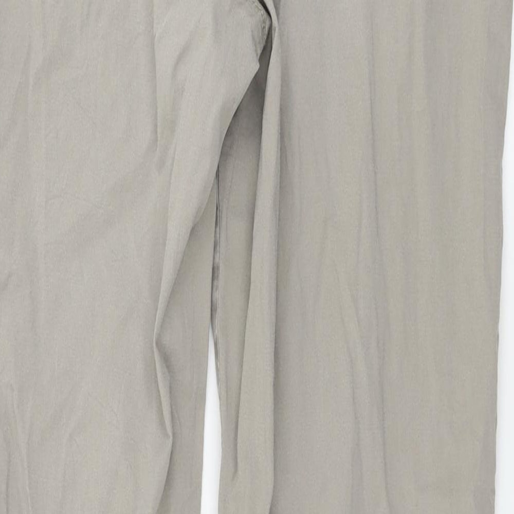 Yessica  Womens Grey   Trousers  Size 32 in L27 in
