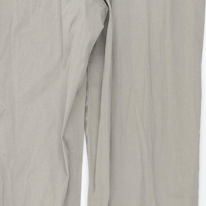 Yessica  Womens Grey   Trousers  Size 32 in L27 in