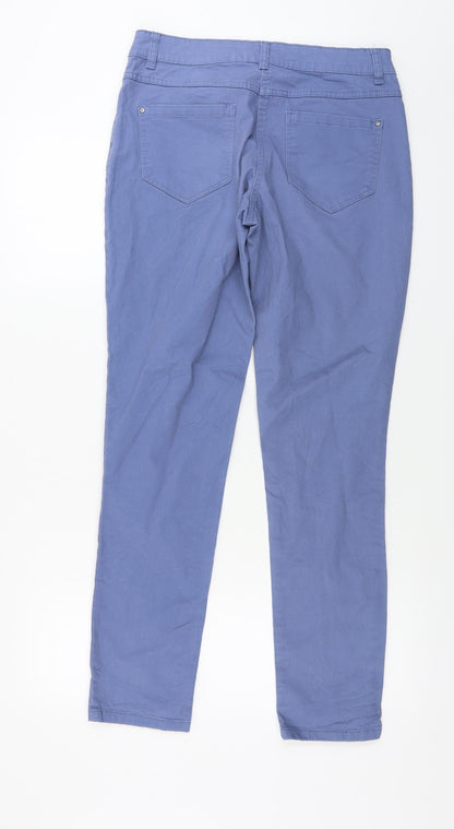 Womens UK Size 12 Blue motion Regular Fit Skinny Blue Jeans
