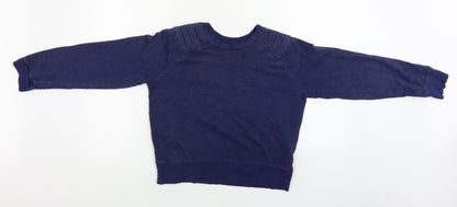 Womens UK Size M Zara Blue Pullover Jumper