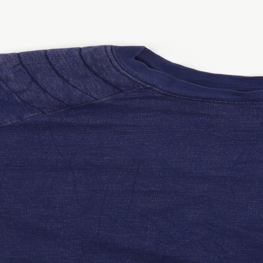 Womens UK Size M Zara Blue Pullover Jumper