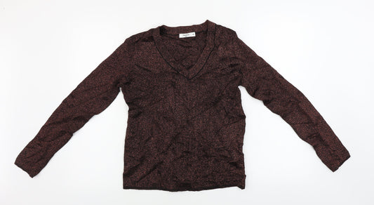 daphnea  Womens Black   Pullover Jumper Size M