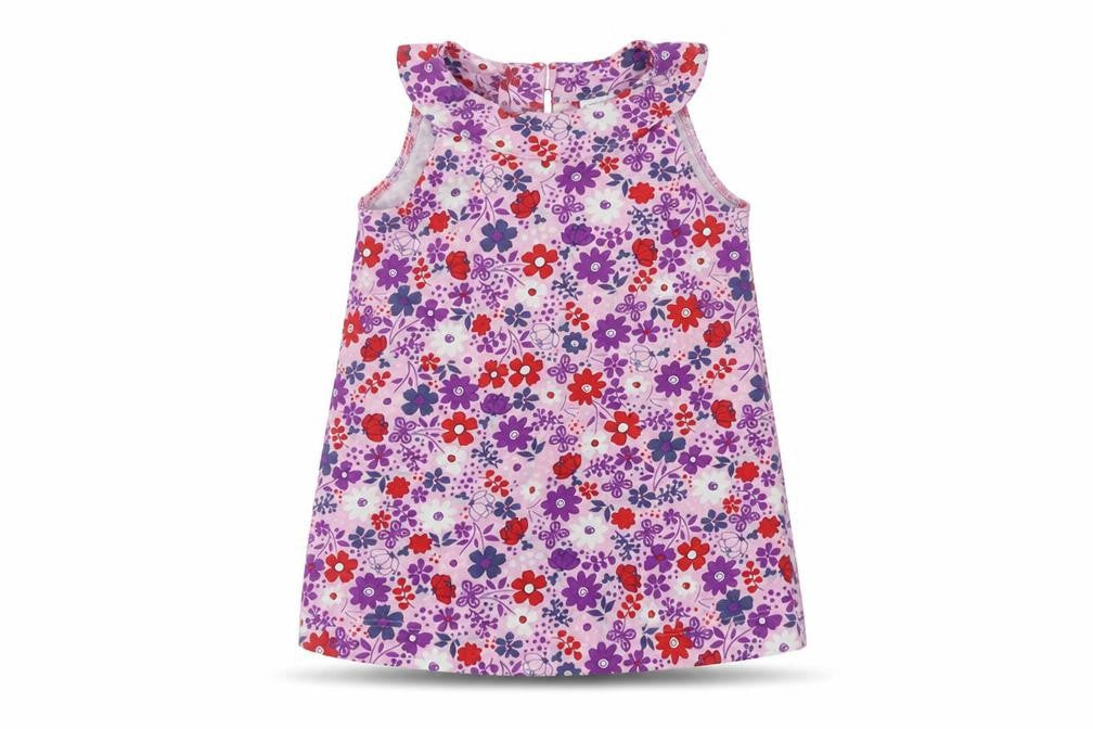 Mini Club Girls Pink Floral  A-Line  Size 3-6 Months