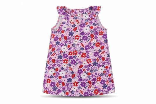 Mini Club Girls Pink Floral  A-Line  Size 3-6 Months