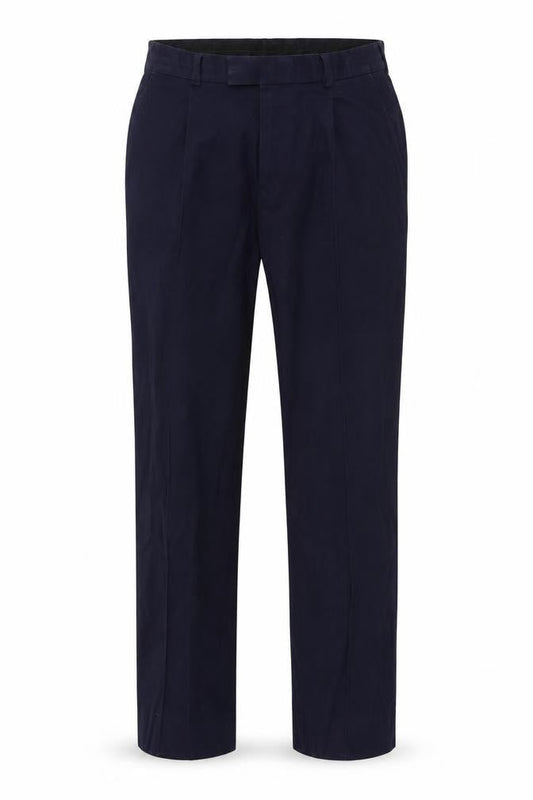 Mens UK Size 34 in Churchill workwear Regular Fit  Blue Trousers