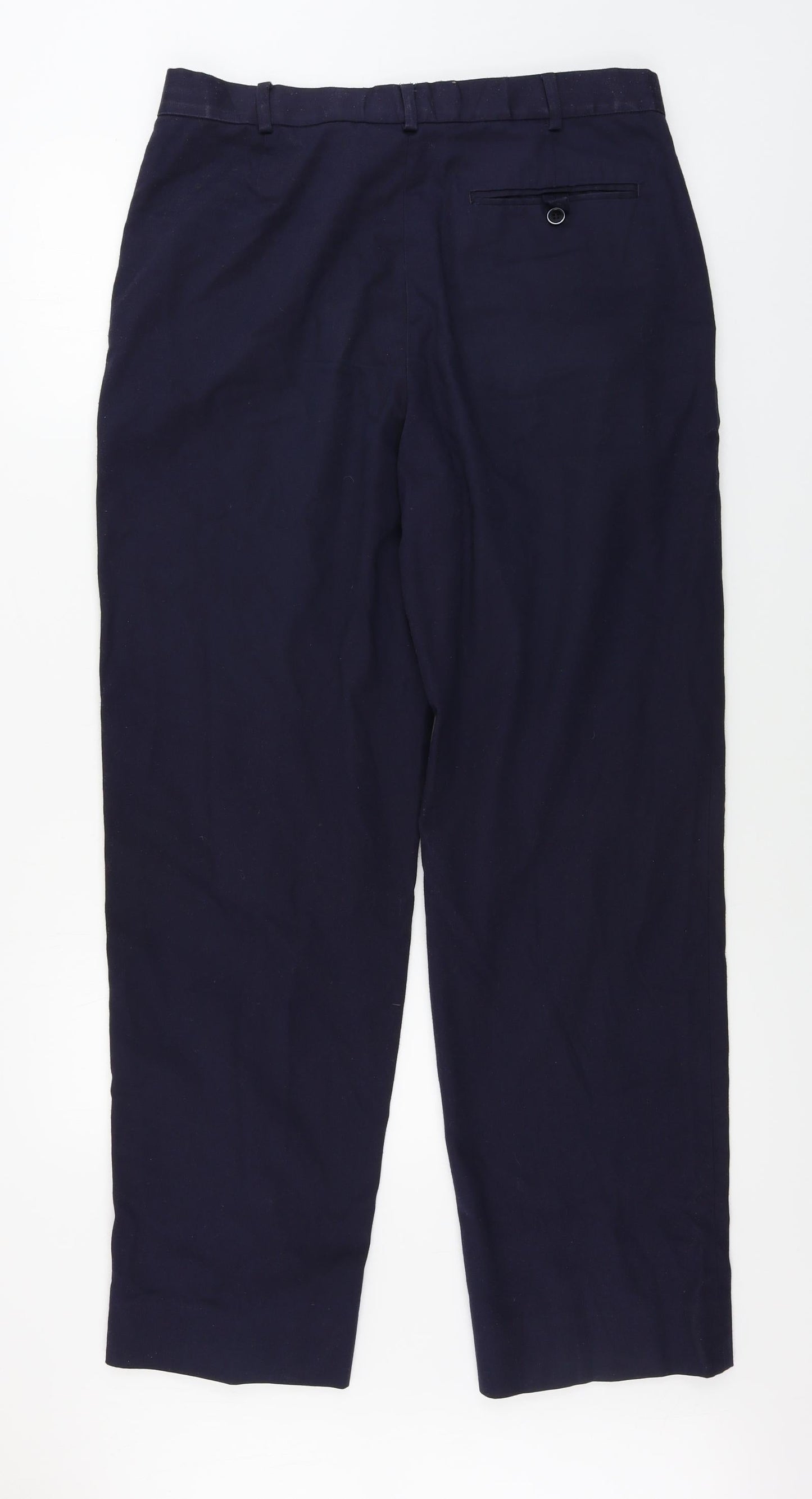 Mens UK Size 34 in Churchill workwear Regular Fit  Blue Trousers
