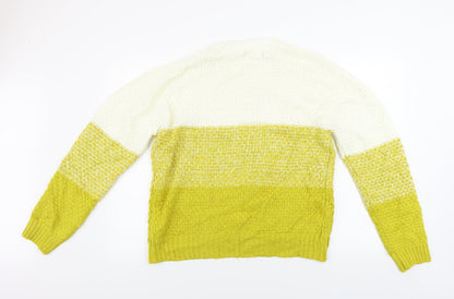 Primark  Womens Yellow   Pullover Jumper Size L