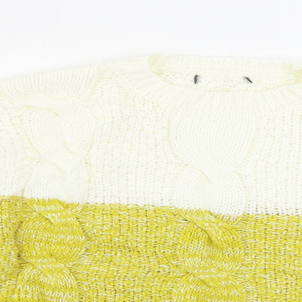 Primark  Womens Yellow   Pullover Jumper Size L