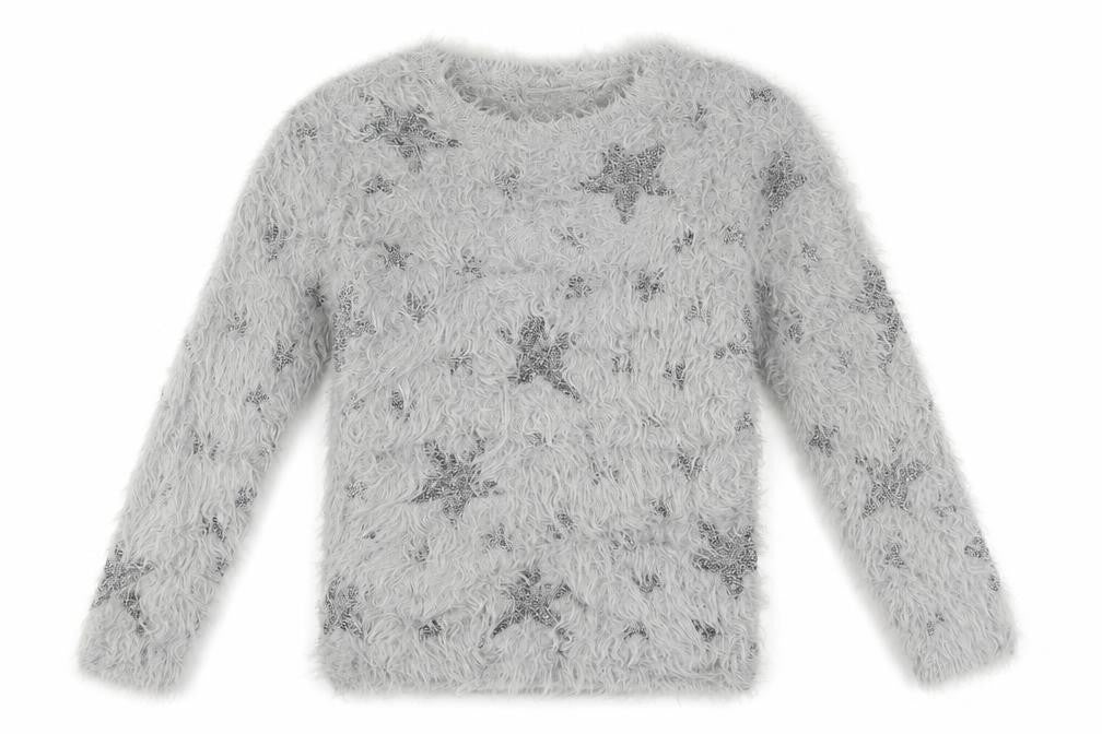 Next  Girls Grey   Pullover Jumper Size 9 Years