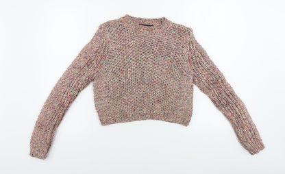 Womens UK Size 6 Marks and Spencer Pink Pullover Jumper