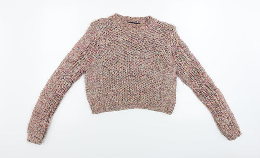 Womens UK Size 6 Marks and Spencer Pink Pullover Jumper