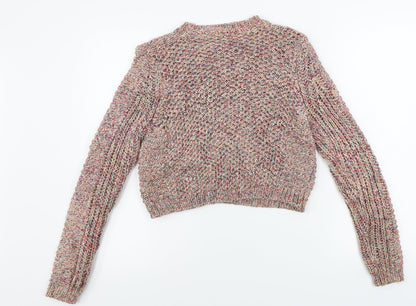 Womens UK Size 6 Marks and Spencer Pink Pullover Jumper