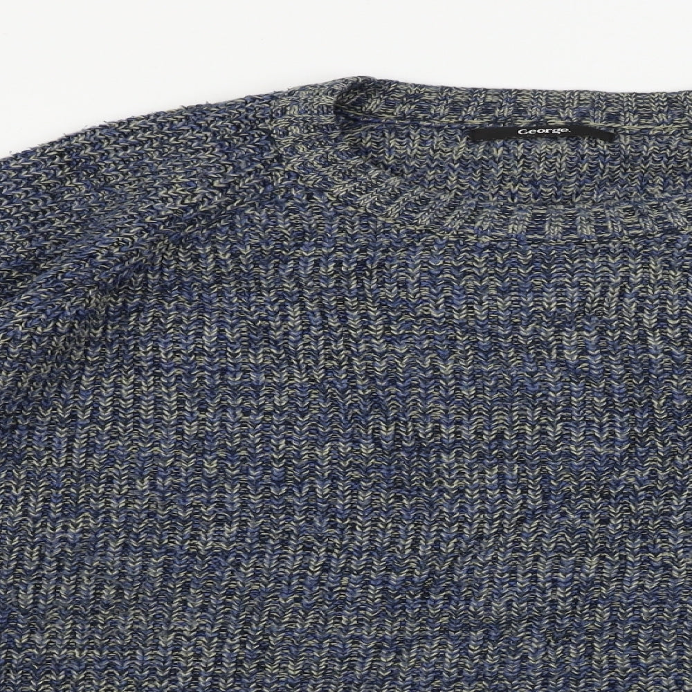 George  Womens Blue   Pullover Jumper Size L