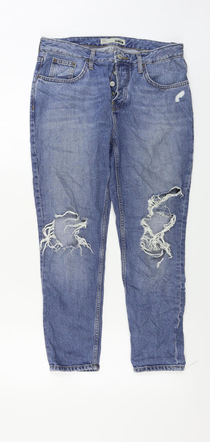 Topshop  Womens Blue   Skinny Jeans Size 28 in L28 in